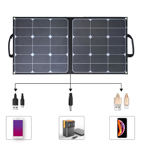 60W Outdoor Portable Foldable Charger(图1) 60W Outdoor Portable Foldable Charger(图1)